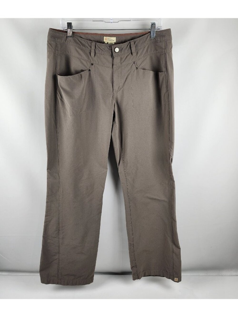 Royal Robbins Pants Womens 14 Brown Outdoor Hiking Pants (34x31)